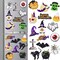 16 Pcs Halloween Diamond Art Magnets – DIY Gnome, Ghost, Bat & Cat Diamond Painting Kits for Adults, Halloween Gems Crafts for Home Décor & Gifts